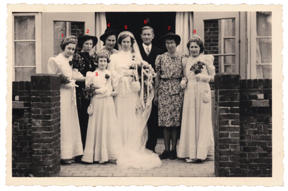 De familie Van Lent, 1944.